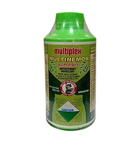 Multiplex Multinemor - Bio Organic Neem Oil 1500ppm Plant Insecticide for Garden Plants (500 Ml)