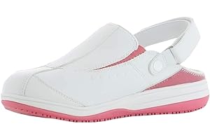 Oxypas Scarpe di sicurezza da donna, Bianco (fux), 40 EU