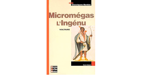 Amazon Fr Classiques Bordas Micromegas L Ingenu Voltaire Livres
