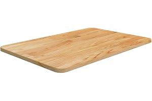 vidaXL Bänkskiva för badrum ljusbrun 60x40x1,5cm behandlat massivt trä