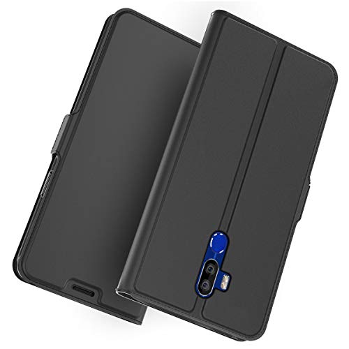 FindaGift Étui en Cuir pour Oukitel K9,à Rabat Portefeuille Wallet Case[magnétique][Antichoc] Folio Housse Etui Cover avec Emplacements de Cartes pour Oukitel K9Black