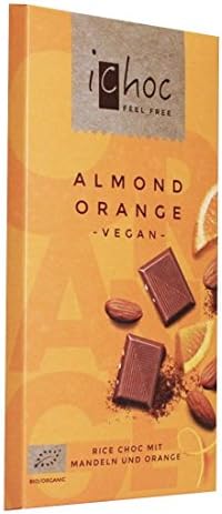 Vivani Organic Chocolate | Almond & Orange | 2 x 80g (UK)