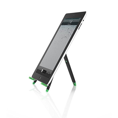 deleyCON HQ Universal Tablet Halterung/Ständer – Staffelei für iPad / Galaxy Tab usw – mit & ohne Case nutzbar Schwarz - 3