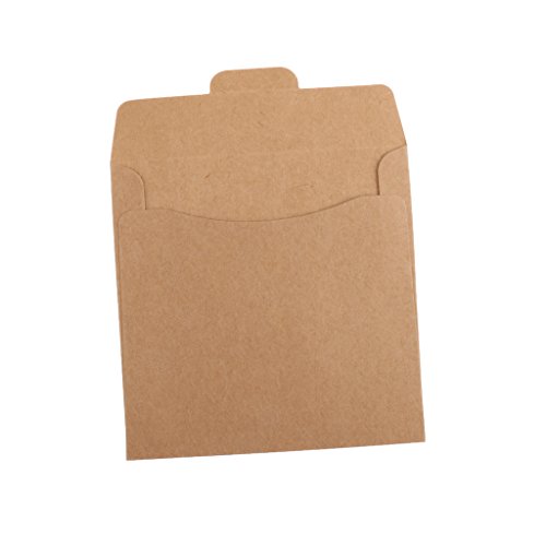 Gazechimp 50pcs CD DVD-cdr Krafthülsen Envenlope Verpackung Scheibe Papiertüten - 7