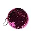 Produktbild Malloom® Unisex Mädchen Mode Doppel Farbe Pailletten Tasche Münze Brieftasche Damen Geldbörse Tasche (heiß rosa)