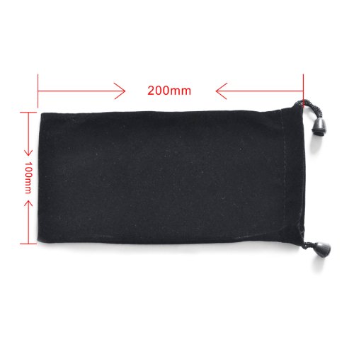 iProtect Schutzhülle für externe Geräte wie Festplatte u Power Bank Akku Tasche schwarz 10cm x 20cm - 3