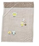 Alvi 931844166 Microfaser Decke "Birds"