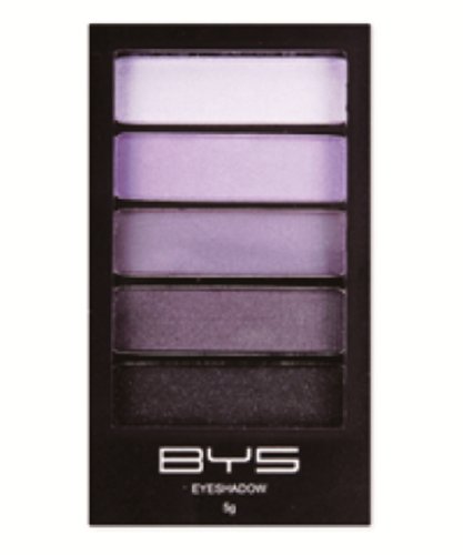 BYS Palette of 5 Eyeshadows Smokey Purples