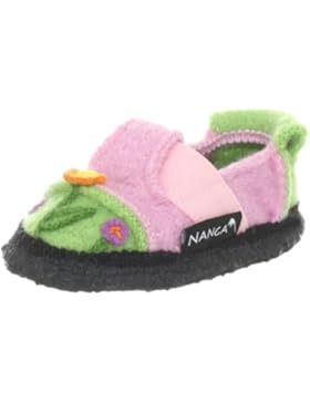 Nanga Blume Mädchen Flache Hausschuhe