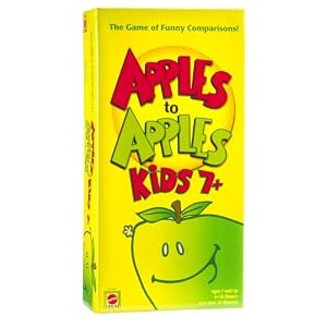 Mattel Apple To Apples Kids 7 Plus – The Game of Crazy Comparisons by