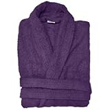 Javier larrainzar - Albornoz rizo de liso berenjena