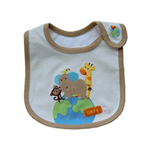Premium Cotton Waterproof Cute Baby Bib Bibs for Babies Girls Boys Toddler