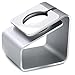 Produktbild Aluminium Smartwatch Ladeschale Standplatz Halter für Apple Watch - Silber