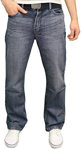Mens Regular Fit Boot Cut Jeans
