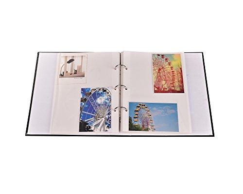Arpan Deluxe Large Self Adhesive Ring Binder Photo Album 40 Sheets/80 Sides – Black by ARPAN - 5