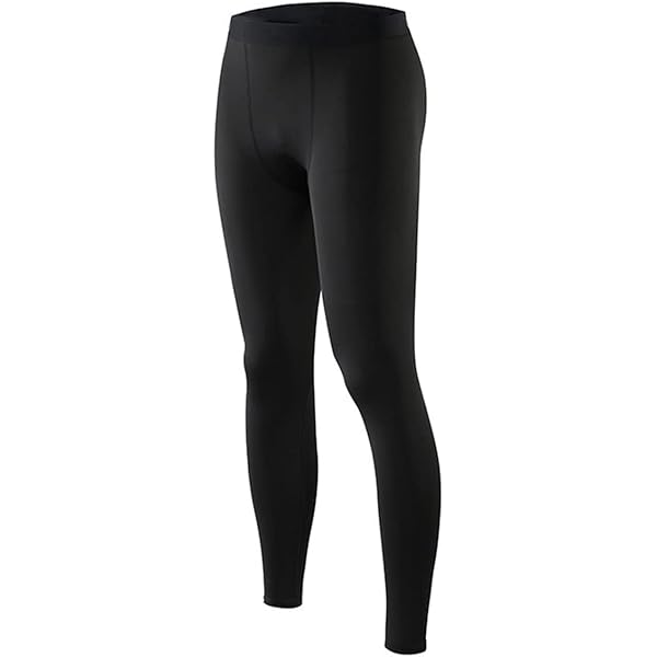 Leggings da uomo a compressione con tasca in esecuzione sport basket collant - S