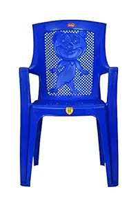 Prima Baby Plastic Chair 114 Strong Durable and Comfortable with Backrest for | Kids | Study | Play | for Home/School/Dining for 2 to 6 Years Age