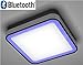Produktbild LED RGB Deckenleuchte dimmbar Bluetooth warmweiß SMART Ios Android Wohnzimmer
