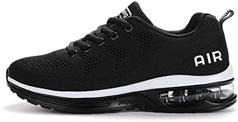 Fexkean Mens Womens Sneakers Sports Shoes Trainers Running Athletic Walk Gym Fashion Mesh Outdoor Shoes(A35White37)