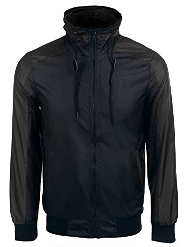 Herren wasserdicht jacke Sportjacke Sport Freizeit Atmungsaktiv winddicht wasserabweisend mit kurzem Reiverschluss und Tasche Herren wasserdicht jacke Sportjacke Sport Freizeit Atmungsaktiv winddicht wasserabweisend mit kurzem Reiverschluss und Tasche