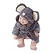 Produktbild Tkria Baby Mädchen Jungen Kleinkind Säugling Bademäntel Morgenmante Kapuze Schlafanzüge Badetuch Flanell Fleece Für Kinder 1 2 3 4 5 Jahr