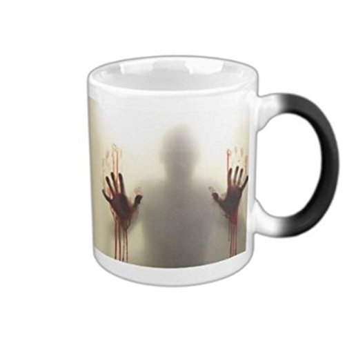 Lingstar The Walking Dead Zombies Ceramics Heat Sensitive Color Changing Coffee Tea Mug by Lingstar