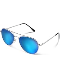 Duduma Lente Antirreflejante Completo Aviador UV400 Gafas de Sol con Diseño de Moda Retro Para Hombre y Para Mujer.