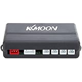 KKmoon Sistema de Aparcamiento Radar Reserva LED con 4 Sensores para Coche Auto