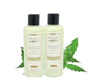 Khadi Meghdoot Hair Conditioner Damage Repair 210ml (Pack of 2)