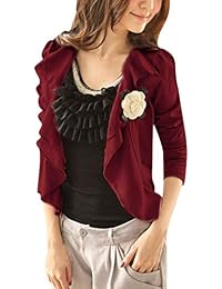 Suchergebnis Auf Amazon De Fur Volant Strickjacken Pullover