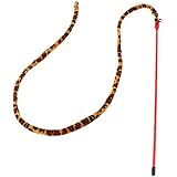 Gazechimp Interaktives Katzenspielzeug Stab mit Glocken , 100cm