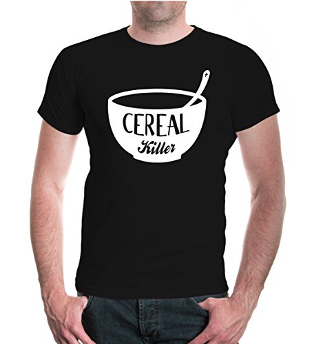 Preisvergleich Produktbild T-Shirt Cereal Killer-XXL-Black-White