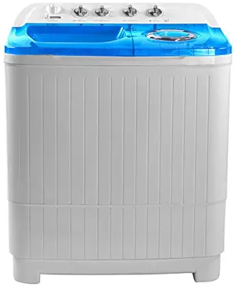 Micromax 7.5 kg Semi-Automatic Top Loading Washing Machine (MWMSA754TDRS1BL, Aqua Blue)