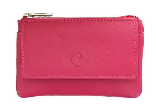 Mala Leather Colección ORIGIN Monedero de Cuero con Protección RFID 4110_5 Rosa