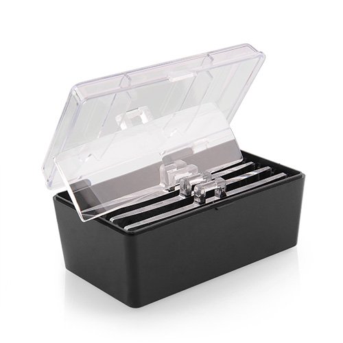 Amzdeal Lupenbrille Brillenlupe Lupe mit 2 LEDs 5 Linse Vergroesserung Reparatur Haltbar - 6