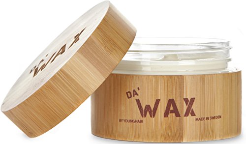 Da'Dude Da'Wax Extra Strong Hold Hair Styling Wax - Matte Finish - Long Lasting in a Luxury Wooden Tub & Gift Bag 100 ml