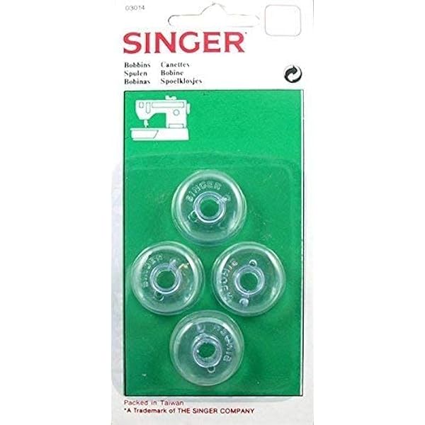 Spoline Per Macchina Da Cucire - Confezione Da 40 Pezzi, Trasparenti, Compatibili Brother/Singer - Foto 4