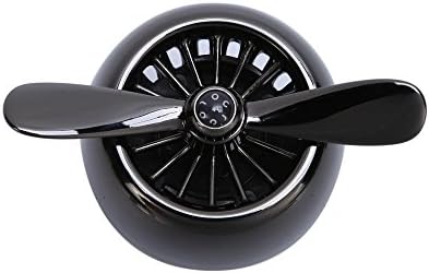 Topgio Car Humidifier, Portable Car Air Purifier, Aromatherapy Air Purifier, Car Fragrance Diffuser Vent Clip, Mini Humidifer, Car Air Freshener Aromatherapy Essential Oil Diffuser, Silver