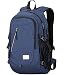 Produktbild Schultasche Rucksack, Rucksäcke passen 15,6 Zoll Laptop und Notebook, großer lässiger Rucksack mit USB-Ladeanschluss, wasserdichtes großes Fach passen Schulcomputertasche Work Backp (blau, 1,56 Zoll)
