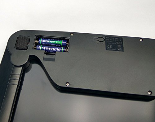 G&G A7 180kg AAA Großdisplay Personenwaage Digitalwaage (Schwarz) - 4
