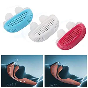 BuyChoice 1Pcs Sleeping Aid Anti-Snoring Stop Snoring Device Nose Air Clean Filter-White