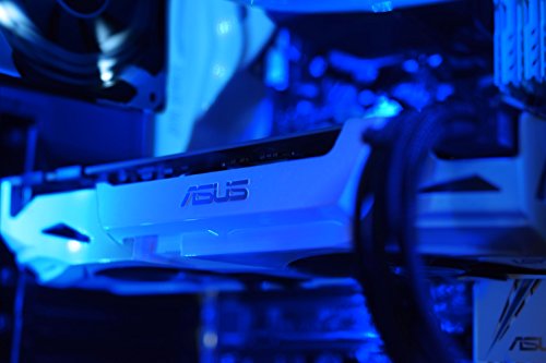 VIBOX Voxel GL750-144 Komplett-PC Paket Gaming PC – 4,5GHz Intel i7 Quad Core CPU, GTX 1050 GPU, Super, Wassergekühlter Desktop Gamer Computer mit Spielgutschein, 22″ HD Monitor, Gamer Tastatur & Mouse, Windows 10, Blau Innenbeleuchtung, lebenslange Garantie* (4,2GHz (4,5GHz Turbo) Superschneller Intel i7 7700K Kabylake Quad 4-Core Prozessor CPU, Nvidia GeForce GTX 1050 2GB Grafikkarte GPU, 32GB Crucial Ballistix 2400MHz RAM, Kingston 480GB SSD, 3TB Festplatte, Alphacool Eisbaer Wasserkühler) - 7