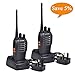 Price comparison product image BF-888S Walkie Talkies long range Two Way Radio Handheld UHF 400-470MHz Transceiver Interphone With Rechargeable Li-ion Battery and LED Light Voice Prompt for Field Survival Biking and Hiking (2Pcs)