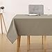 Produktbild Deconovo Tischdecke Wasserabweisend Tischwäsche Lotuseffekt Tischtücher 130x160 cm Khaki