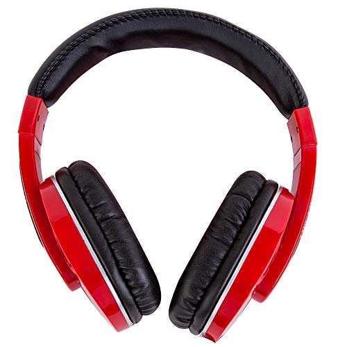 Preisvergleich Produktbild COKS Wired Headphones Subwoofer Musik Spiel Stereo Retractable - Funktioniert Auf Einer Vielzahl Von Android-Smartphone-Computern,Red