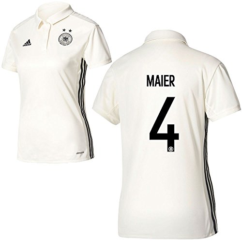 Adidas DFB Deutschland Fußball Home Trikot Frauen EM 2017 Leonie Maier 4 weiß Größe XL