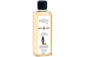 Maison Berger - Precious Rosewood Lamp Berger Refill - Ready to Use - Fragrance & Purify - Delicate, Even & Long-Lasting Fragrance - 500ml