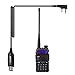 Produktbild NKTECH USB Programming Kabel + BaoFeng UV-5R VHF UHF Dual Band 136-174/400-520MHz 1W 5W 128 kanäle Handheld Ham Transceiver Handfunkgerät Zwei Wege Funkgeräte Walkie Talkie (Schwarz)