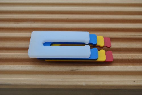 200 Stück (je 50 Stk. 1mm,2mm,3mm,4mm) Trockenbau Abstandhalter Distanzstück Ausgleichsplättchen Unterleger - 2