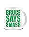 Produktbild Funky NE Ltd Bruce Says Smash - The Hulk/Bruce Banner - Keramik Kaffeetasse - tolle Geschenkidee